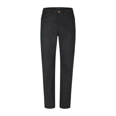 Louis Vuitton Lv top monogram jeans Black