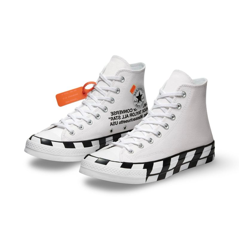 Converse Chuck Hi 70 X Off-White White Converse Chuck Hi 70 X Off-White White