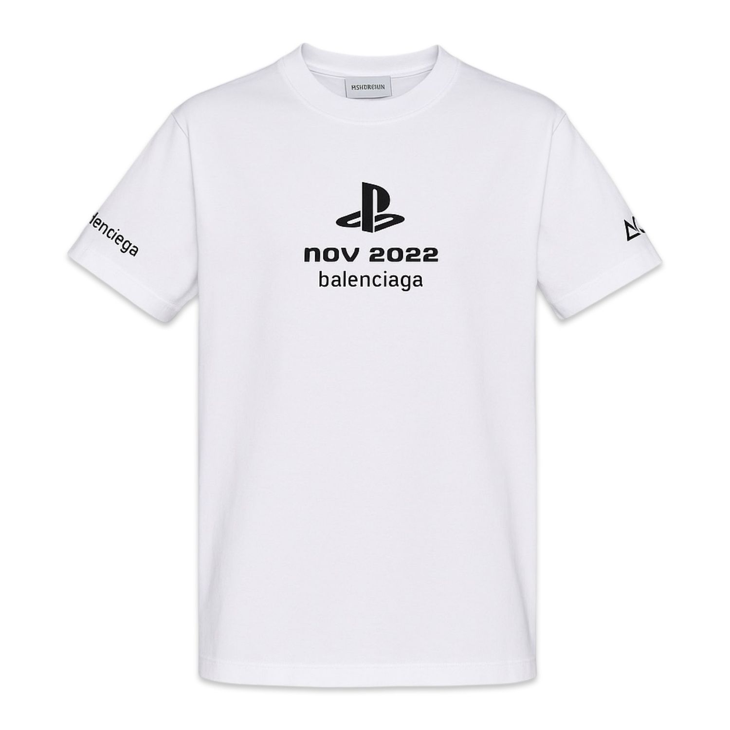 BALENCIAGA X PS5 TEE WHITE