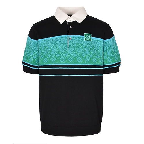 Louis Vuitton Iridescent Jacquard Shortsleeve Polo