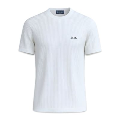 Loro Piana Cotton jersey signature T-shirt