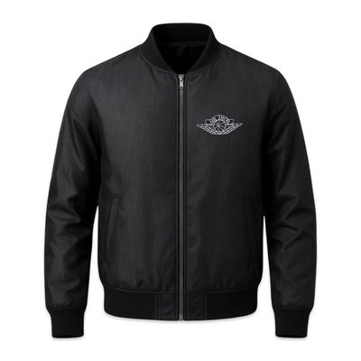Air Dior Wings Logo Silk bomber jacket