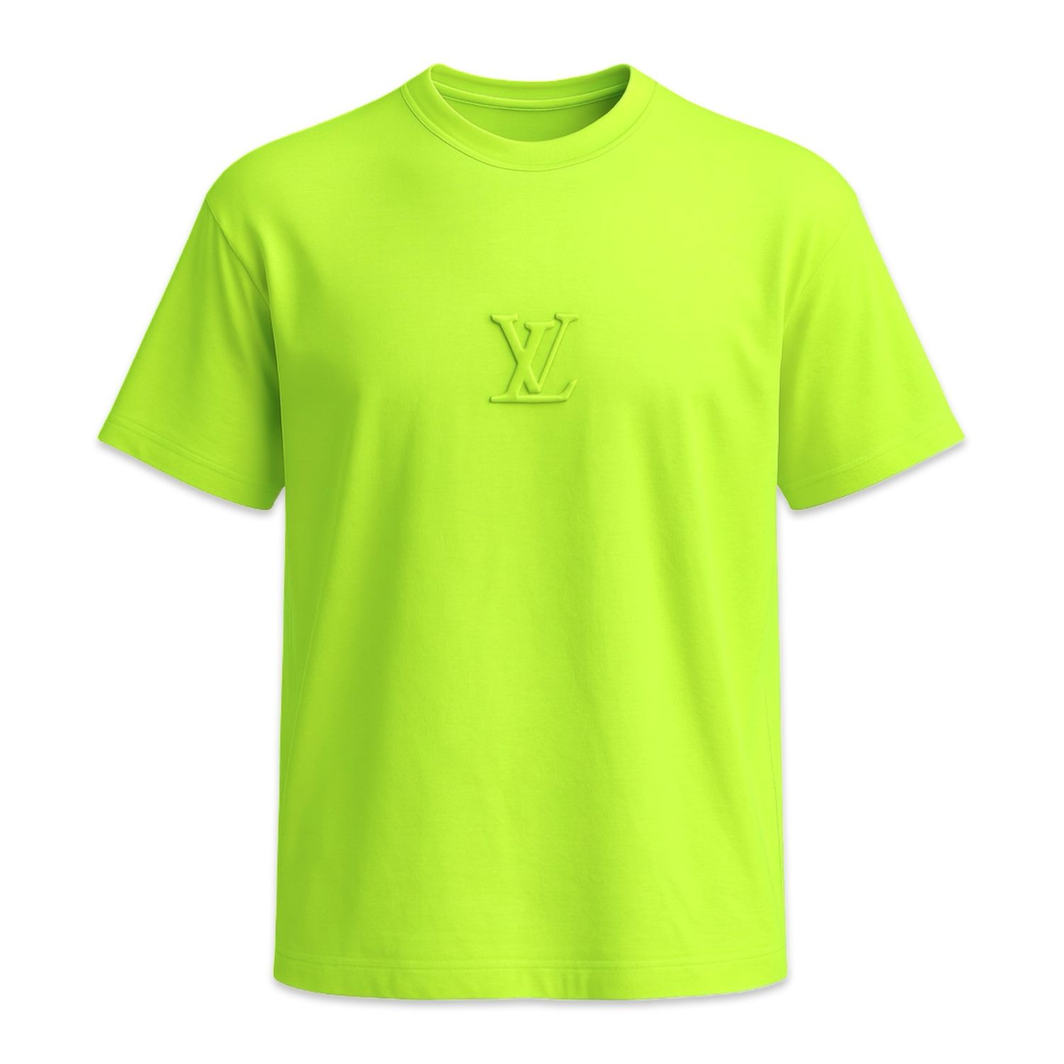 Louis Vuitton Embossed LV T-Shirt Green 