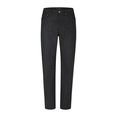 Louis Vuitton denim Slim fit monogram Black is Black 
