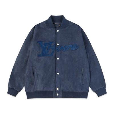 Louis Vuitton Bomber de algodão bordado