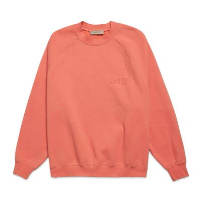 FEAR OF GOD ESSENTIALS SWEATER CORAL