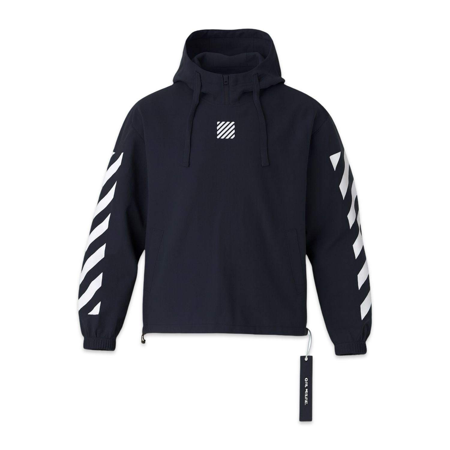 Off-White Windproof Jacket Off-Black Vision Windbreaker Black