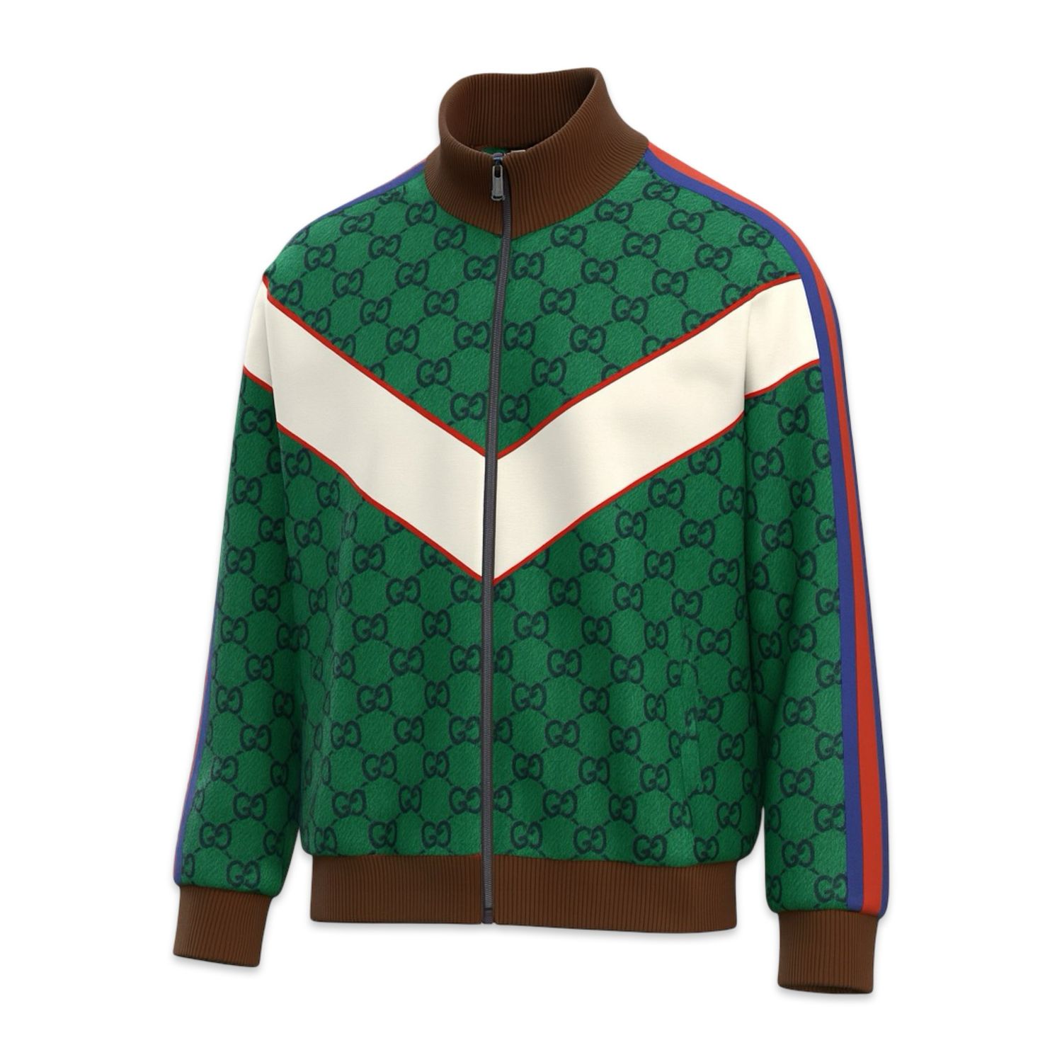 Gucci GG Web-stripe track jacket