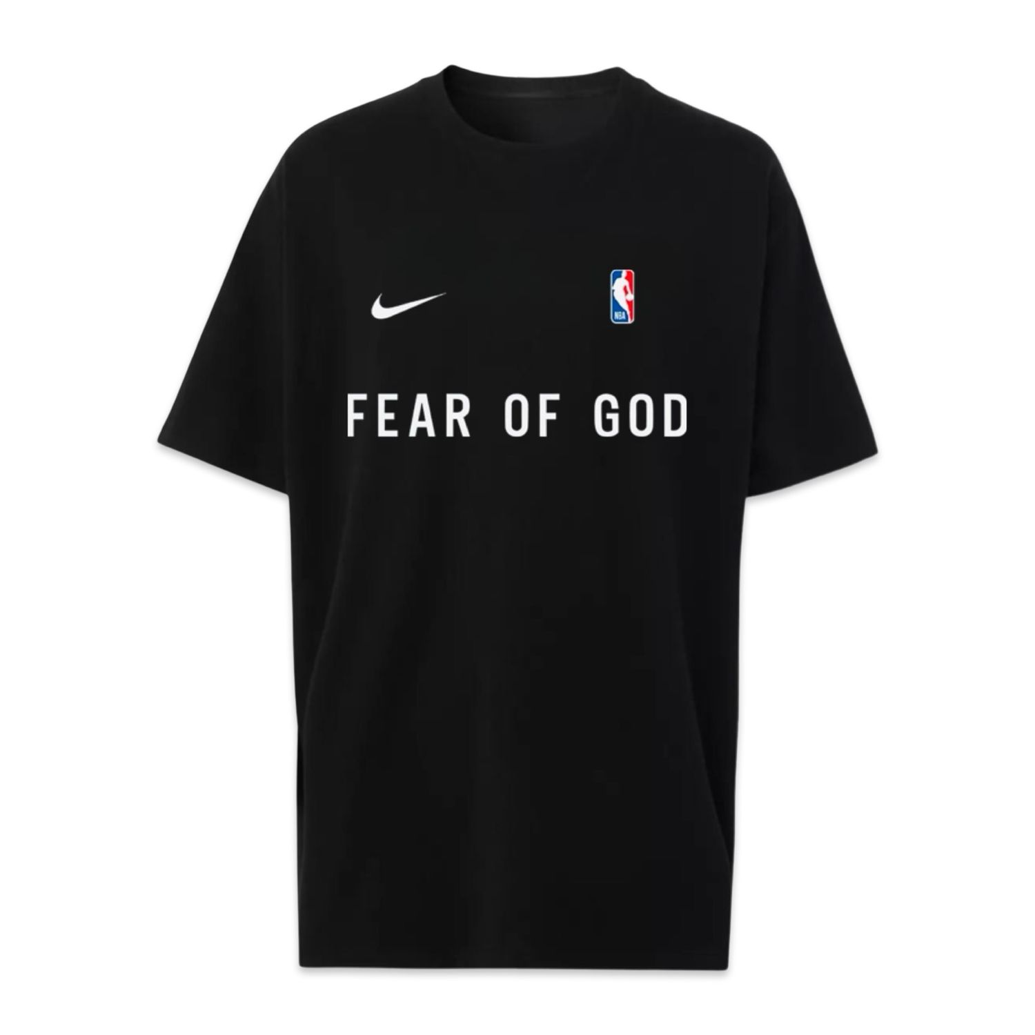 Fear Of God X Nike Warm Up T-shirt Black