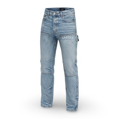 Amiri Carpenter Straight-leg Jeans Blue