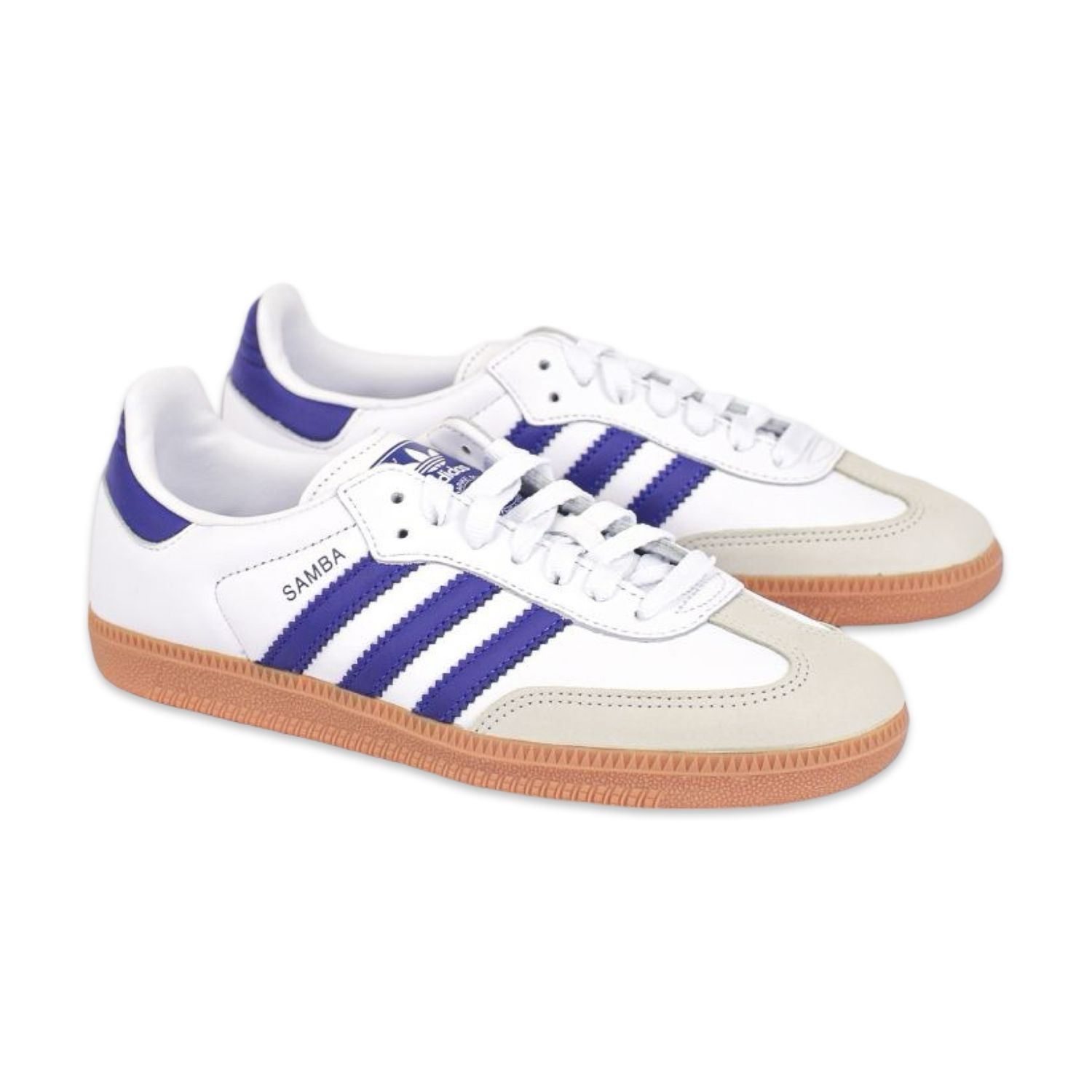 Adidas Samba OG Classic (White/Energy Ink/Gum)