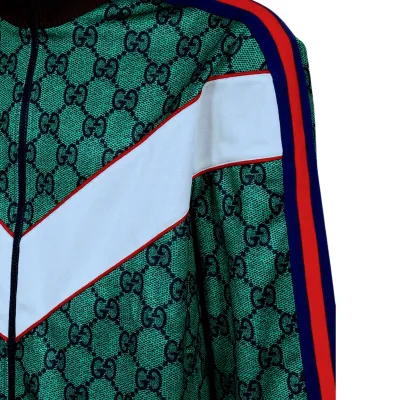 Gucci GG Web-stripe track jacket