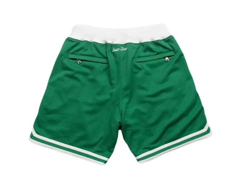 Just Don Shorts Boston Celtics Green