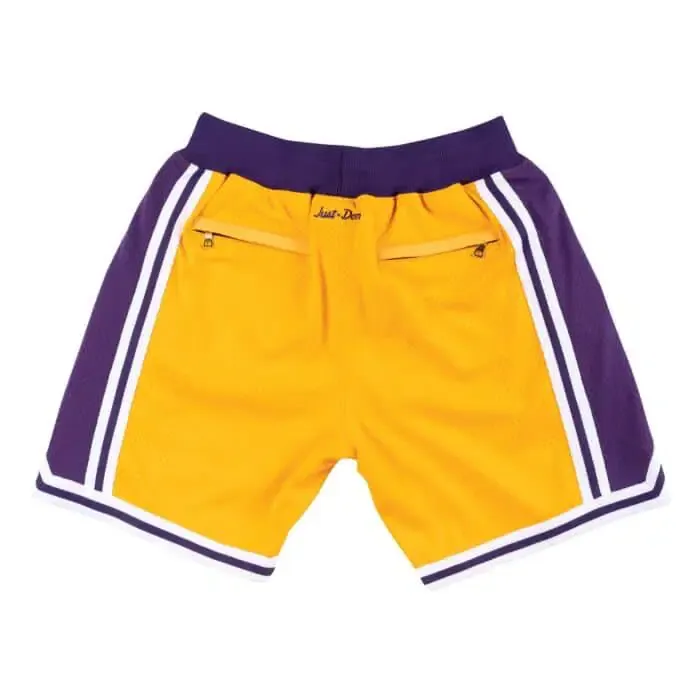 Just Don Shorts Los Angeles Lakers 1996-97