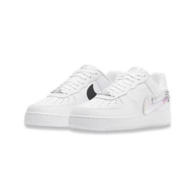 Nike Air Force 1 White 07 Premium Zip Swoosh Pack