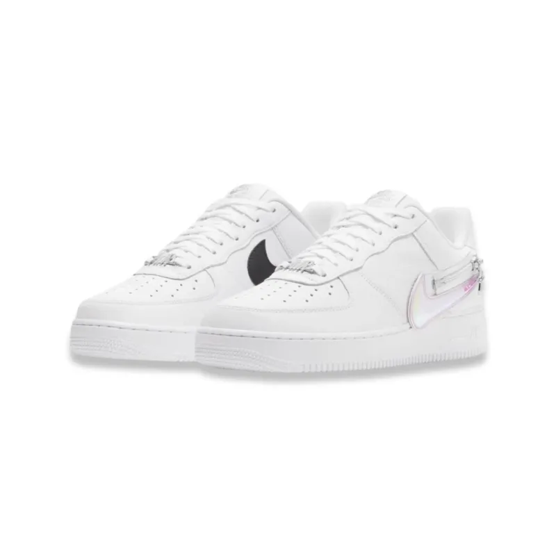 Nike Air Force 1 White 07 Premium Zip Swoosh Pack