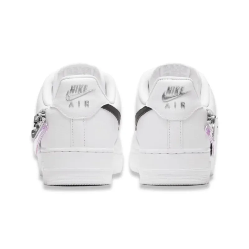 Nike Air Force 1 White 07 Premium Zip Swoosh Pack