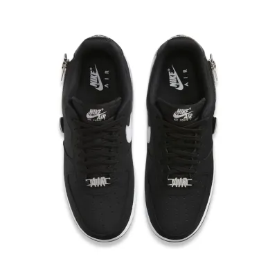 Nike Air Force 1 Black 07 Premium Zip Swoosh Pack
