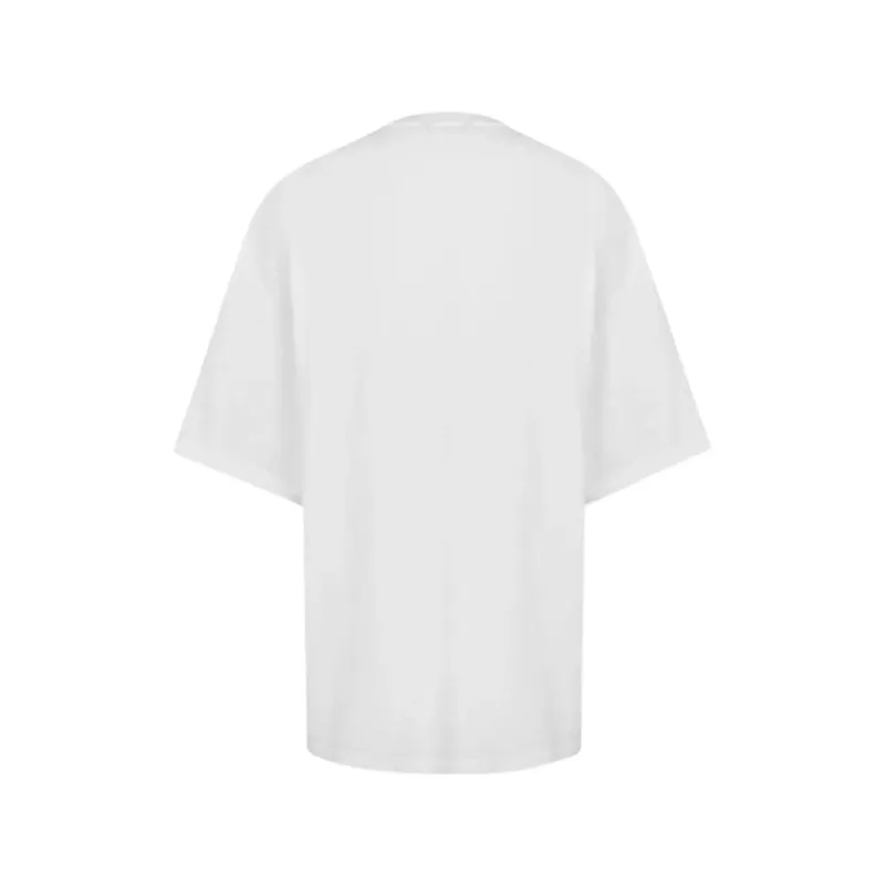 BALENCIAGA MARATHON XL PRINT TEE WHITE &amp; BLACK