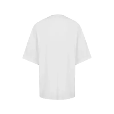 BALENCIAGA MARATHON XL PRINT TEE WHITE &amp; BLACK