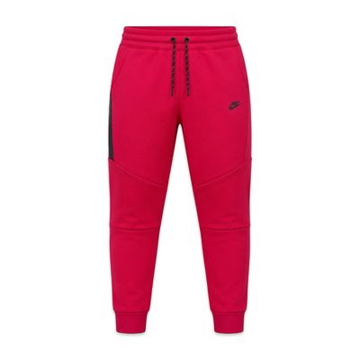 Nike Tech Fleece Joggers – University Red / Black Nike Tech Fleece Joggers – University Red / Black