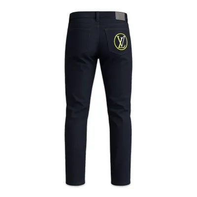 Louis Vuitton Black Denim Jeans