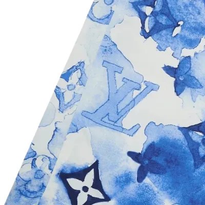 LOUIS VUITTON INK WATERCOLOUR MONOGRAM BOARD SHORTS