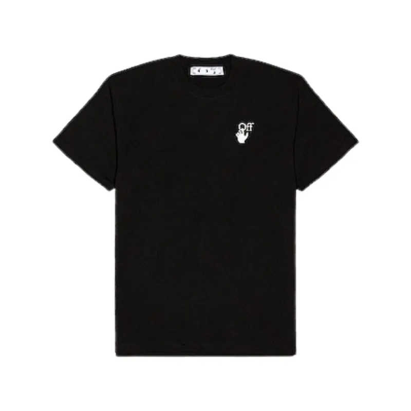 OFF-WHITE ARROW MARKER PRINT SLIM JERSEY T-SHIRT