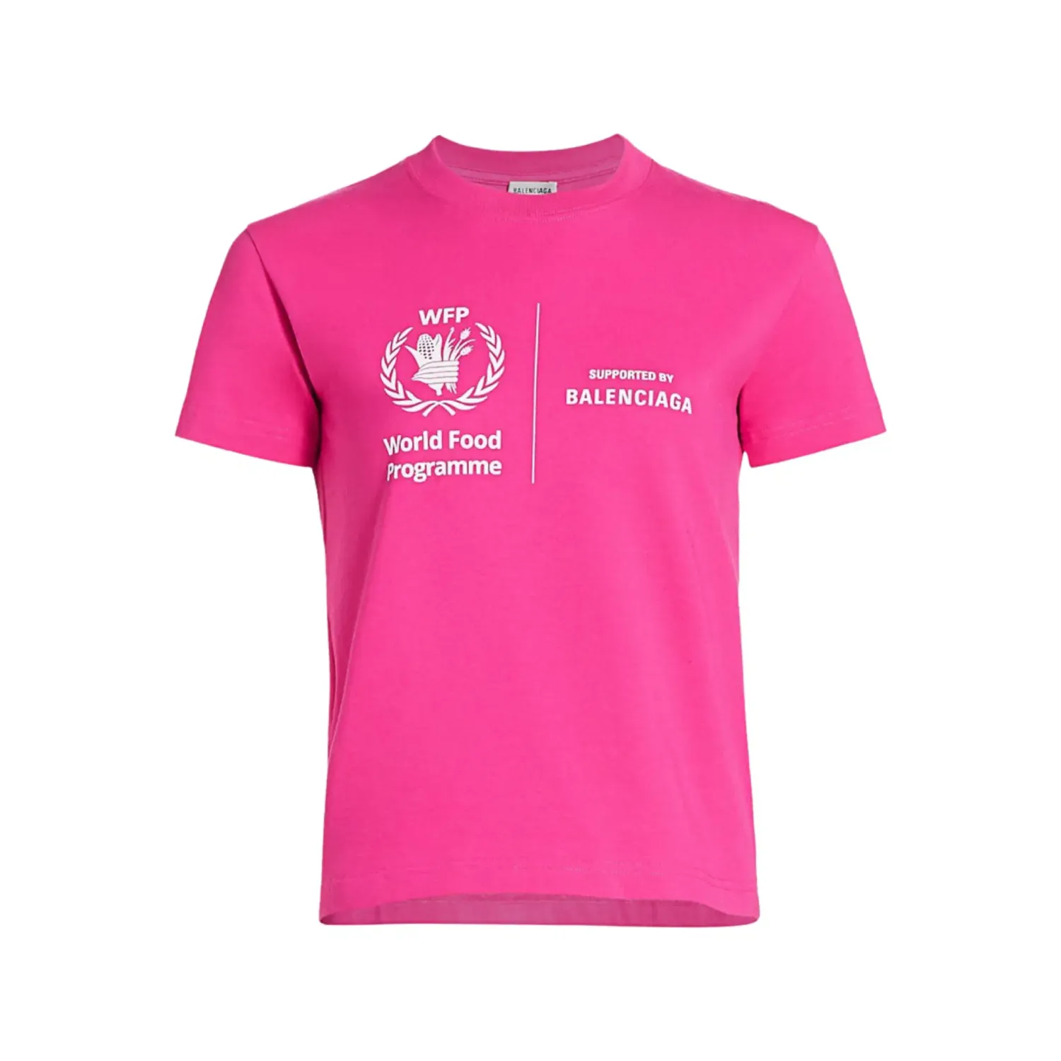 Balenciaga World Food Programme T-shirt Pinky