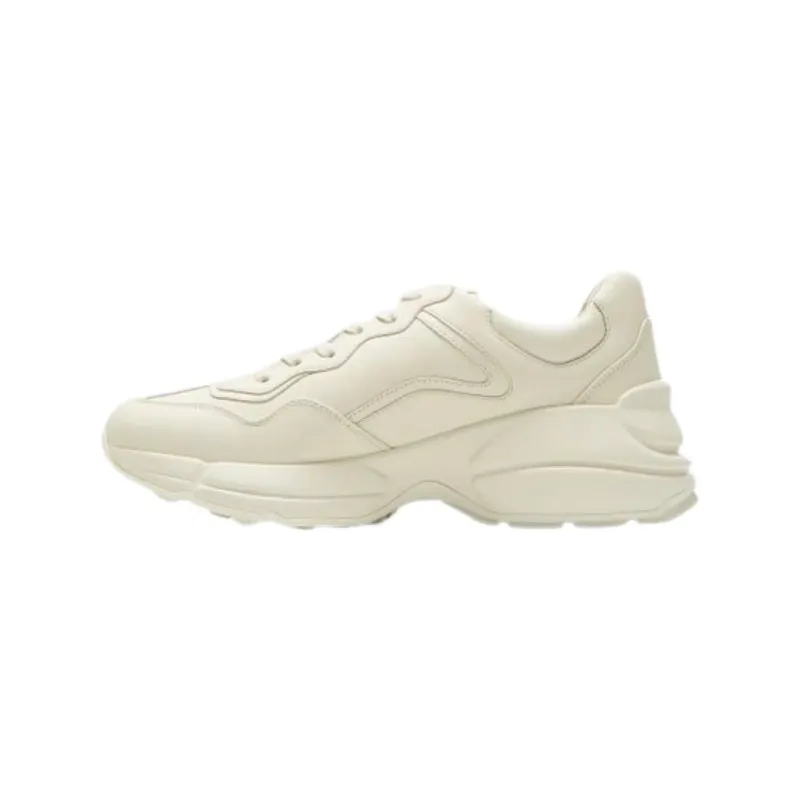 Gucci Rhyton Gucci Logo Leather Sneaker