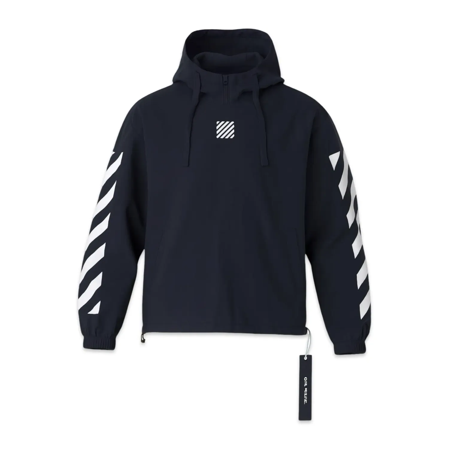 Off-White Windproof Jacket Off-Black Vision Windbreaker Black