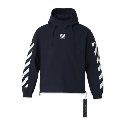 Off-White Windproof Jacket Off-Black Vision Windbreaker Black