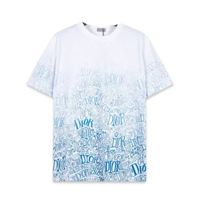 Christian DIOR Gradiente T-shirt White