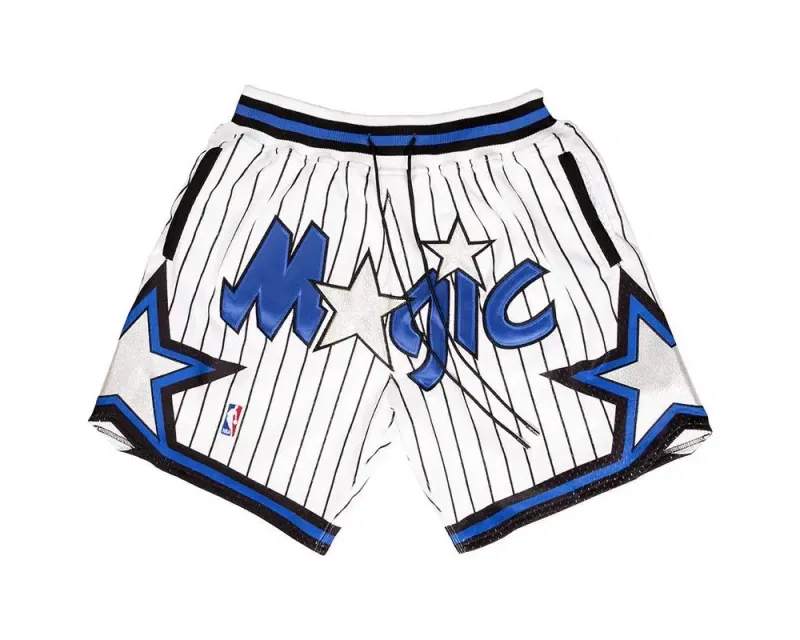 Just Don Shorts Orlando Magic White