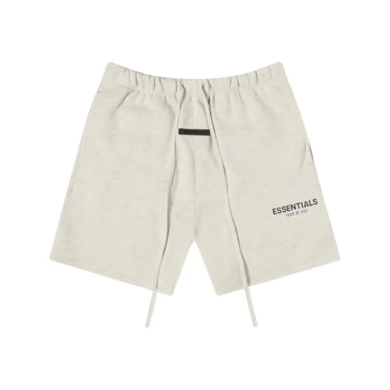 FOG ESSENTIALS SWEATSHORT LIGHT HEATHER OATMEAL