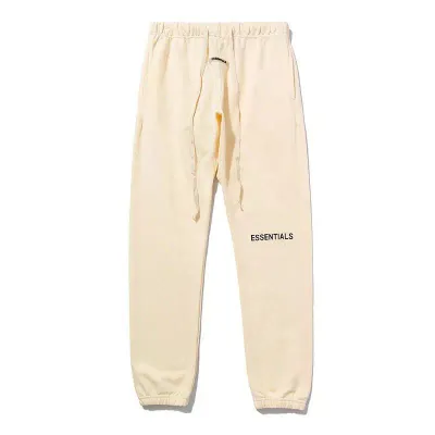 FOG ESSENTIALS TRACK PANTS DARK HEATHER CREAM