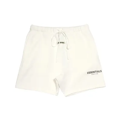 FOG ESSENTIALS SWEATSHORT WHITE SS21