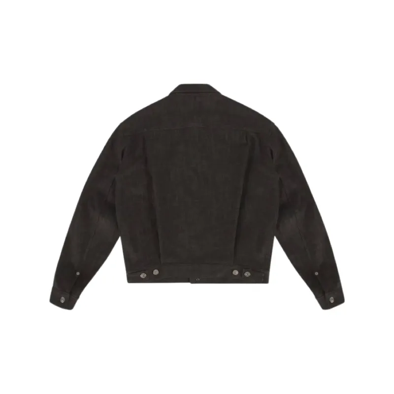 DIOR Oblique Blouson Black Stretch Cotton Denim Jacket