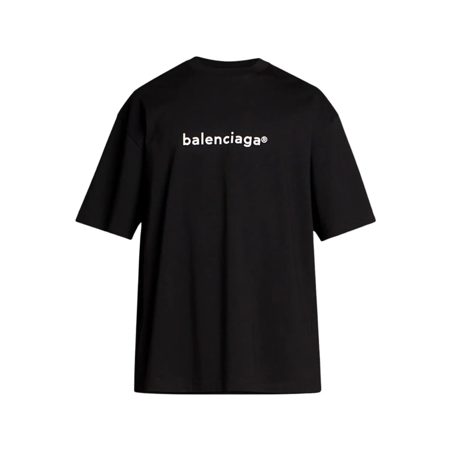 Balenciaga New Copyright Jersey T-Shirt Black