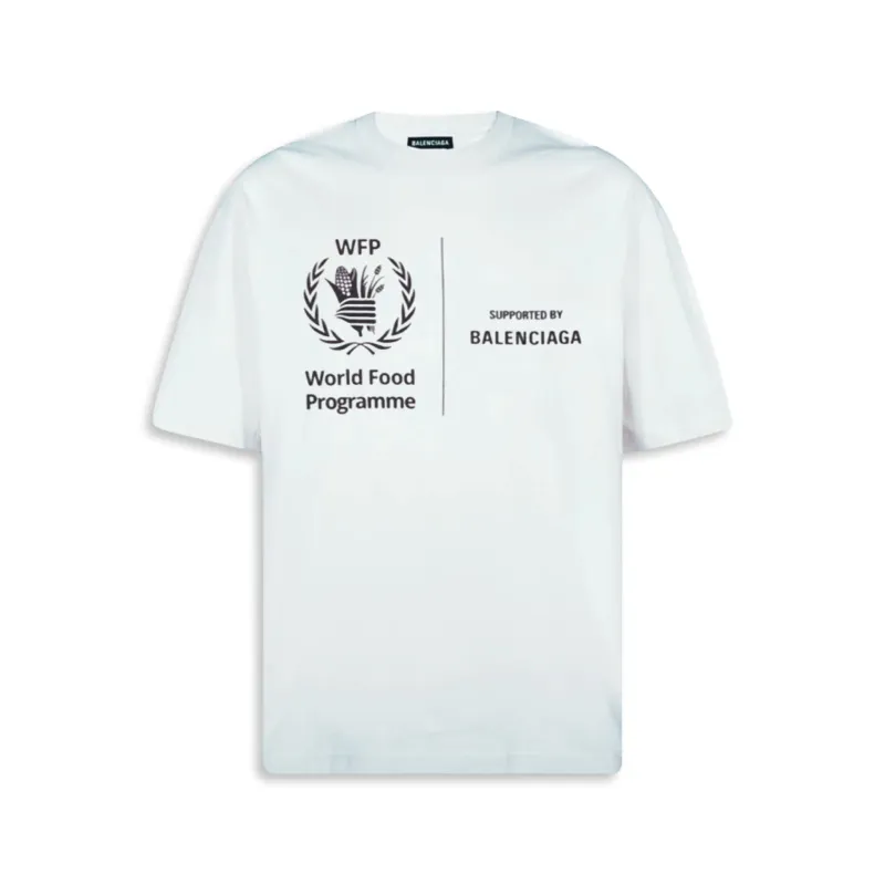 Balenciaga World Food Programme T-shirt White