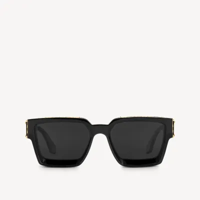 LOUIS VUITTON Millionaire 1.1 Sunglasses Black &amp; Gold