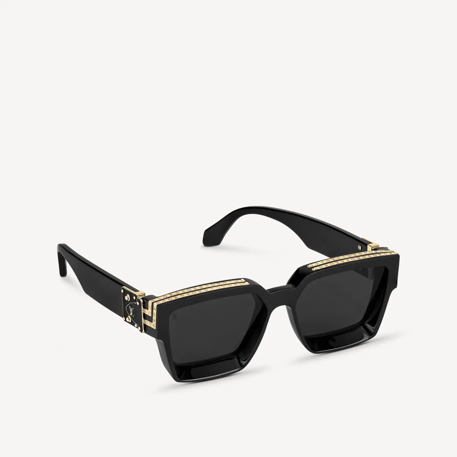 LOUIS VUITTON Millionaire 1.1 Sunglasses Black &amp; Gold