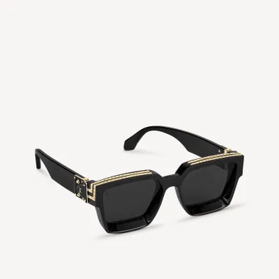 LOUIS VUITTON Millionaire 1.1 Sunglasses Black &amp; Gold