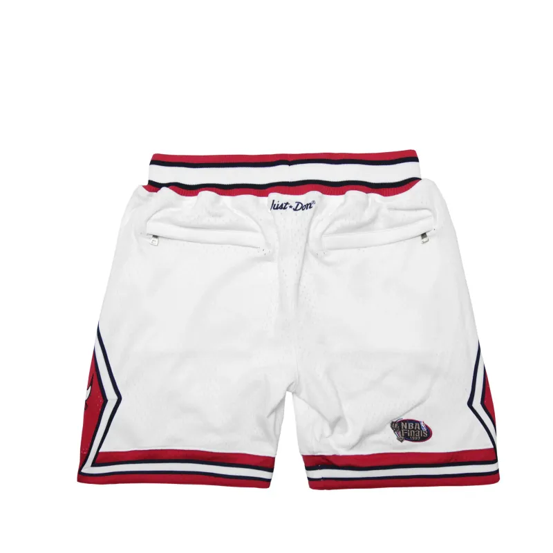 Just Don Shorts Chicago Bulls White