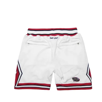 Just Don Shorts Chicago Bulls White