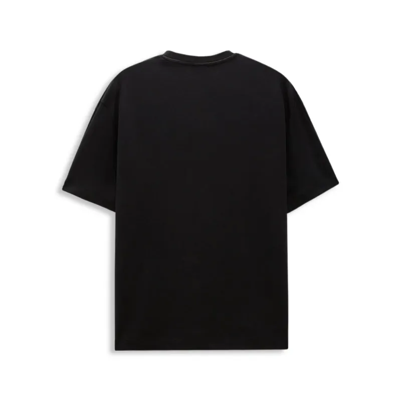 Balenciaga X The Simpsons Printed Chest T-shirt Black