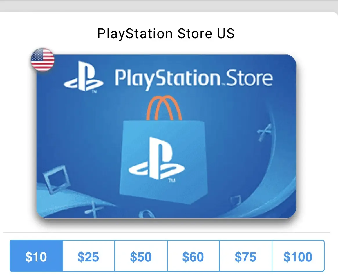 Playstation Network Card (US)