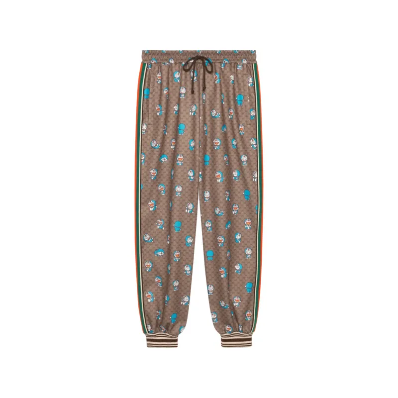 Gucci DORAEMON X GUCCI GG TRACK PANT