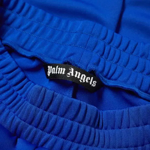 PALM ANGELS TRACK SHORTS BLUE &amp; WHITE