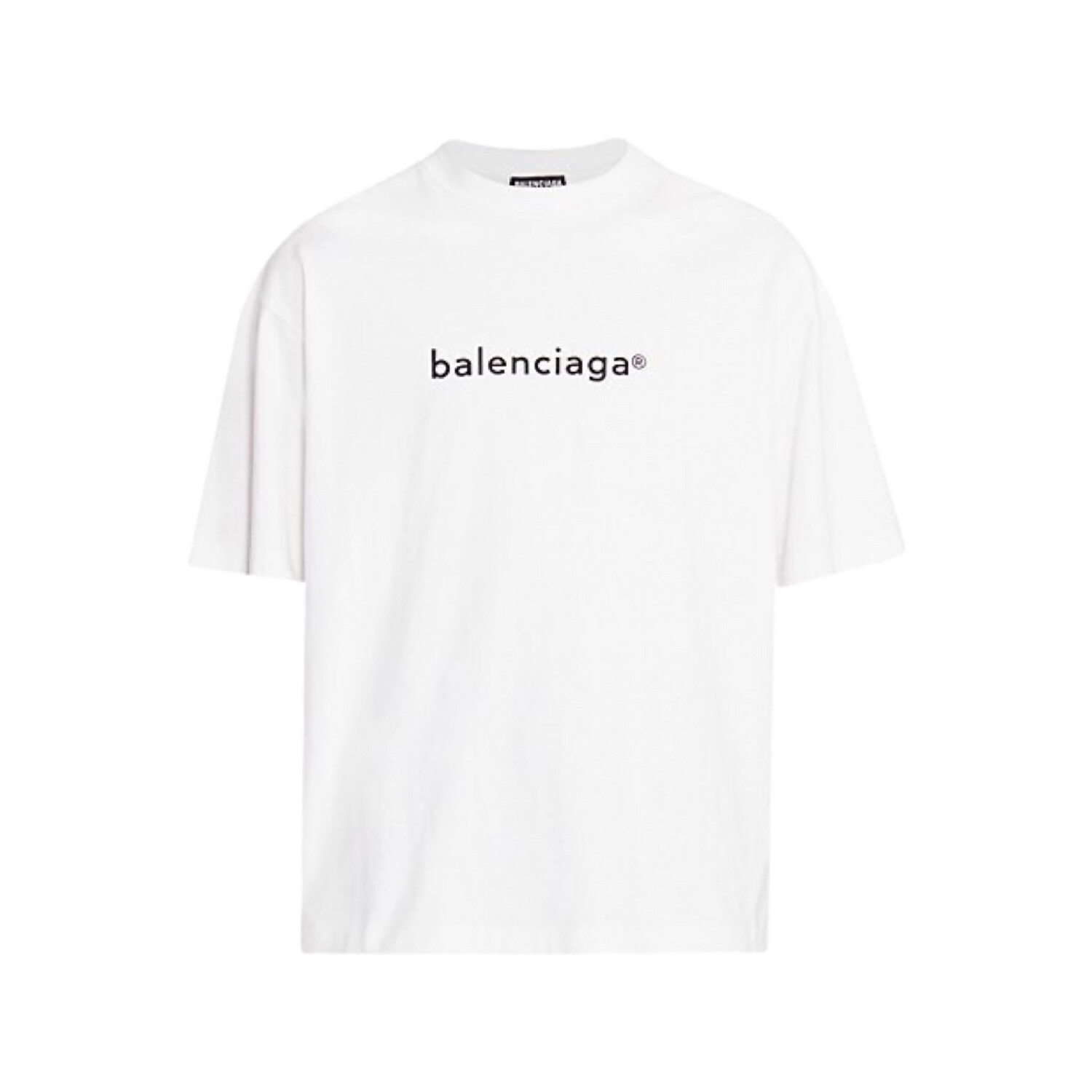 Balenciaga New Copyright Jersey T-Shirt White